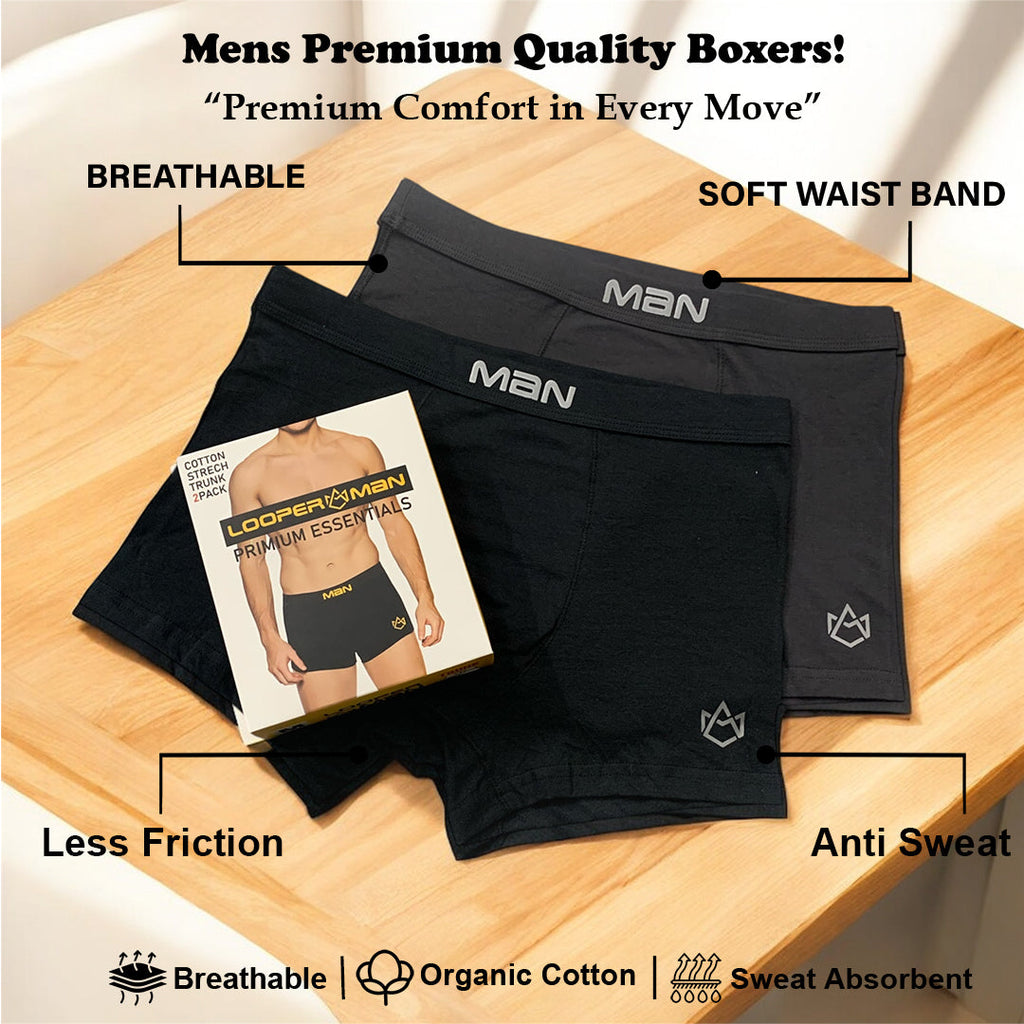 New MAN Pack of 2 Ultra Comfort Boxer
